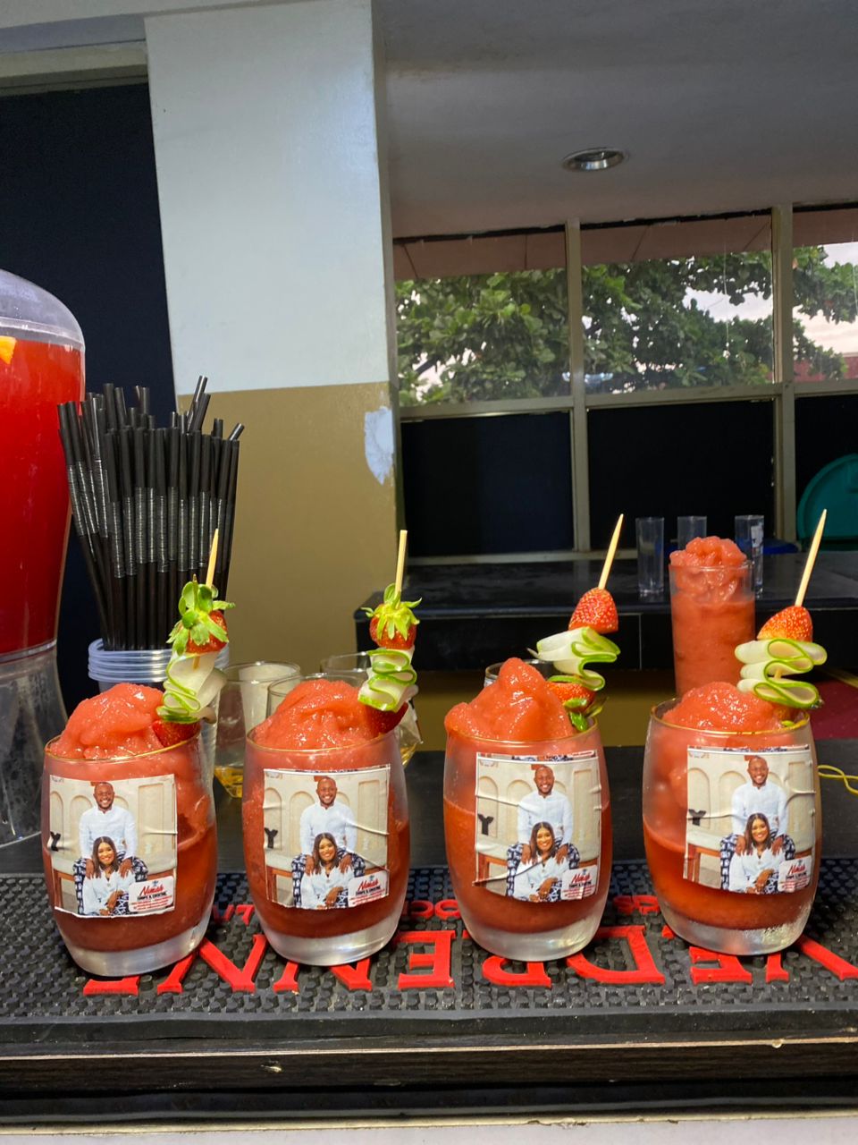 Stylish Cocktail Presentation