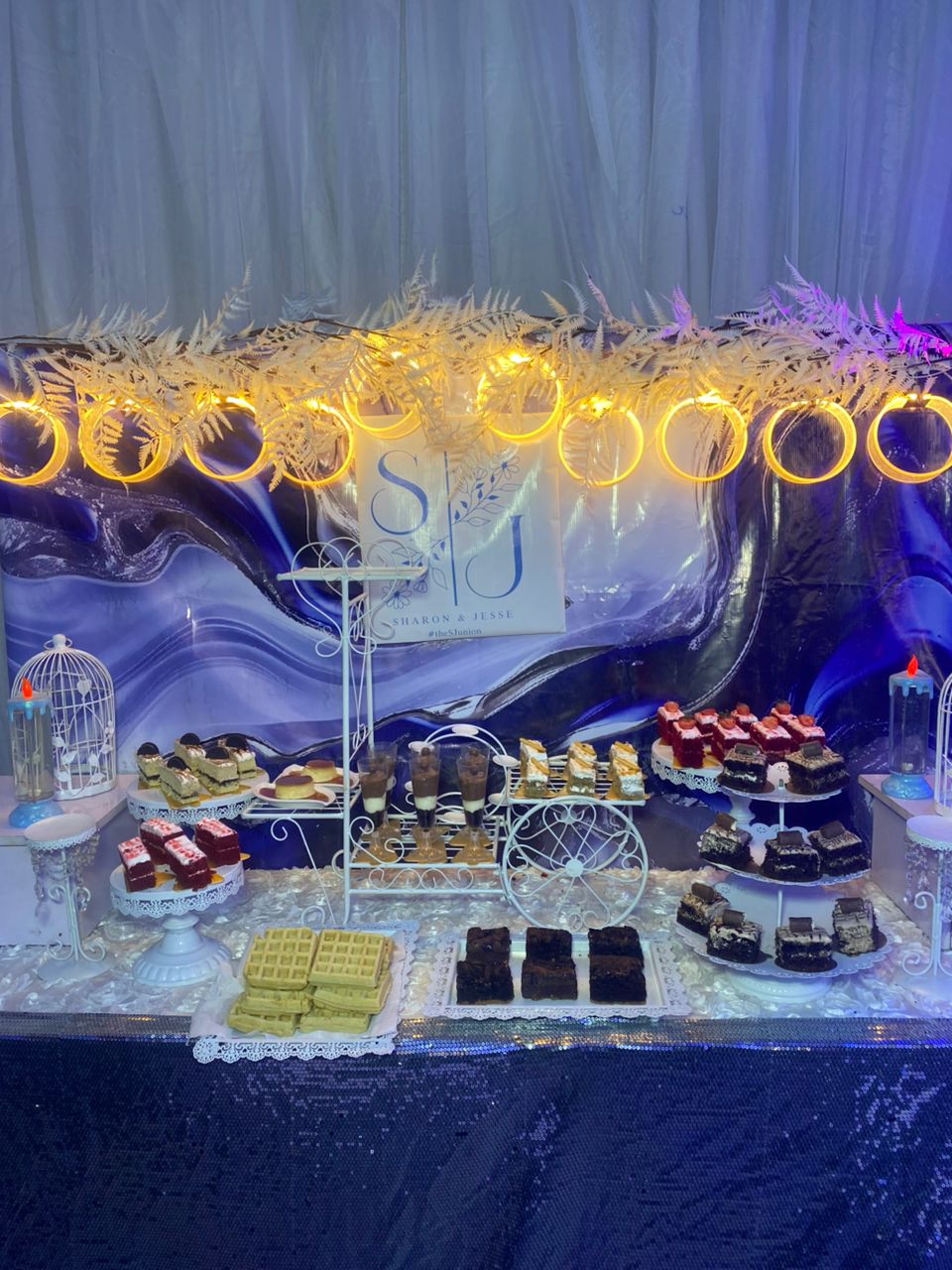 Exquisite Dessert Display