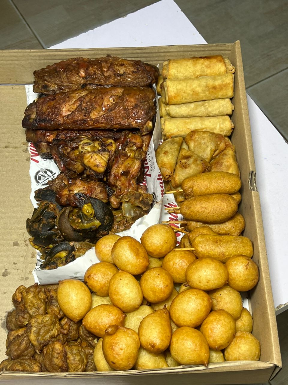 Premium platter box