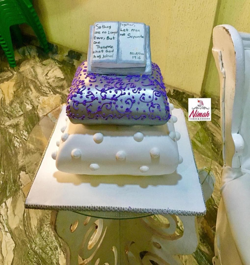 Luxury Rose Cascade Cake